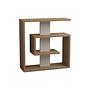 Saly Side Table Wood Veneer White 0