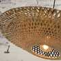 Pendant lamp 1-flame solid bamboo 1
