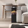 Homemania Coffee Table Wood Veneer Black 2