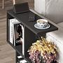 Homemania Coffee Table Wood Veneer Black 3