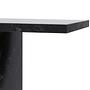 Life Side table Wood veneer Black 6