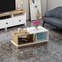 Viyana Coffee table Wood veneer White 3