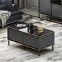 Imaj Coffee table wood veneer anthracite 1
