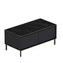 Imaj Coffee table wood veneer anthracite 9