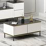 Imaj Coffee table wood veneer White 1