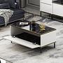Imaj Coffee table wood veneer White 3