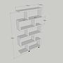 Elif Bookshelf Wood Veneer 4