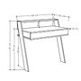 Cowork Desk Wood Veneer White 4