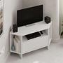 Viva Lowboard Wood Veneer White 1