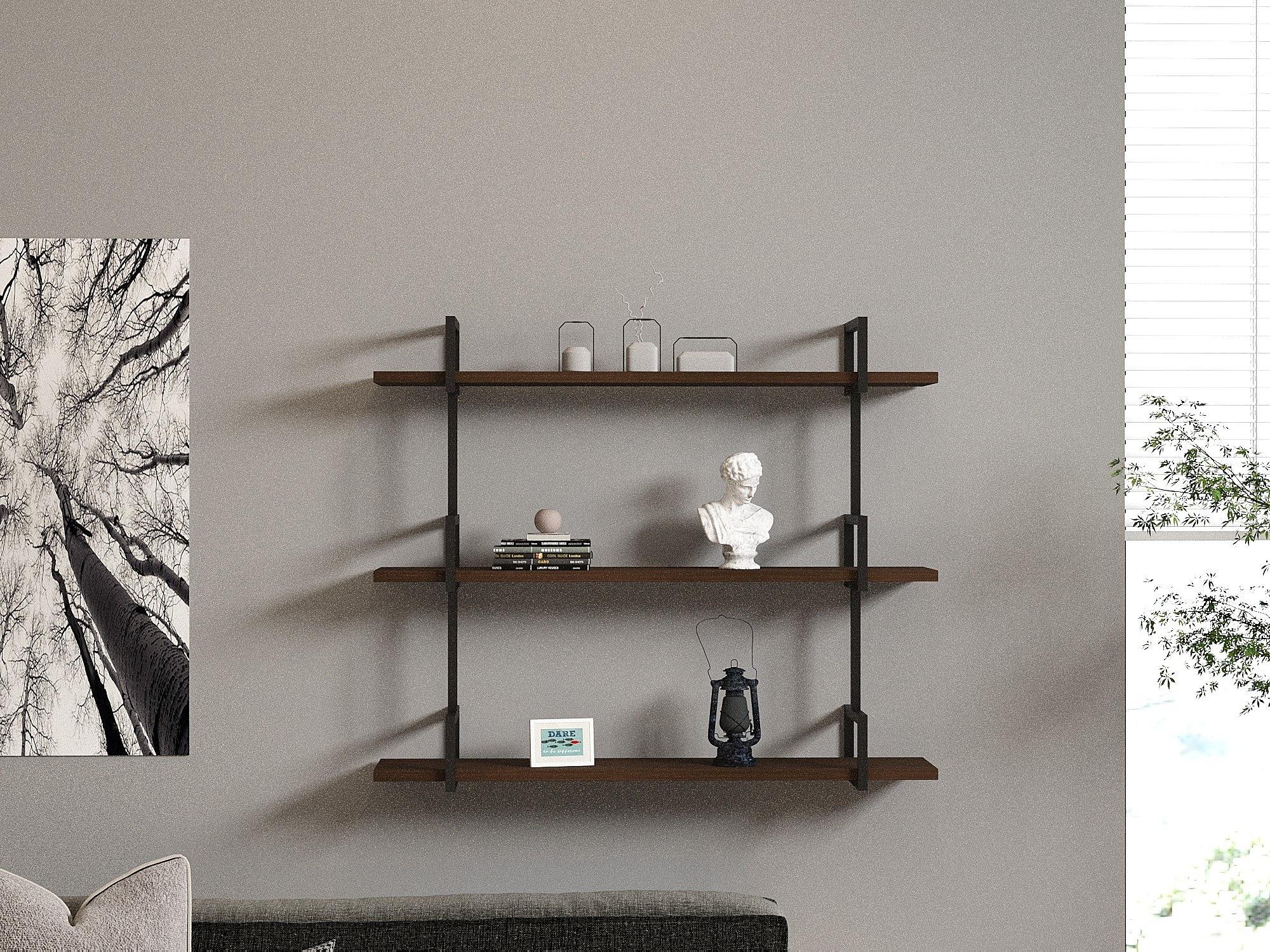 Uras Wandregal Holzfurnier 2