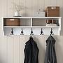 P2 Wardrobe Wood veneer White 1