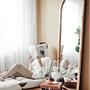 Fold Teddy Sleeper Sofa 1-seater Cream 2