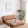 Fold Velvet 2 Sofa bed 2-seater Camel 2