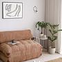 Fold Velvet 2 Sofa bed 2-seater Camel 3