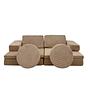 Puzzle Sofa bed 2-seater Camel 0