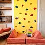 Puzzle Sofa Bed 2-Seater Orange 4
