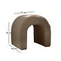 Nu Pouf Brown 6