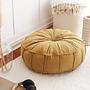 Vintage seat cushion Teddy Yellow 1