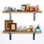Lam006 Wooden shelf veneer Black 2
