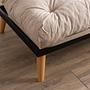 Saki Sofa Bed 3-seater Cream 4