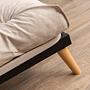 Saki Sofa Bed 3-seater Cream 6