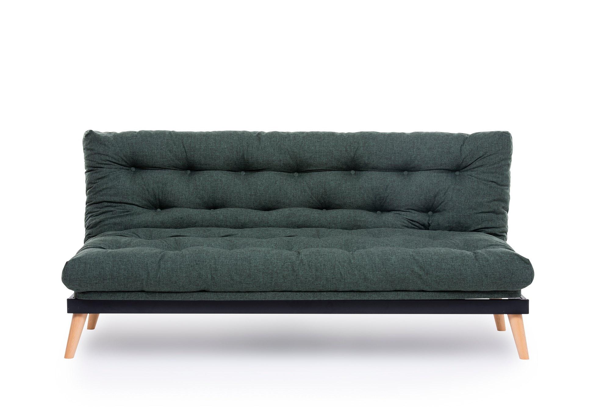 Saki Sofa Bed 3-seater Green 0