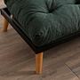 Saki Sofa Bed 3-seater Green 5