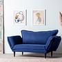 Vino Daybed Sofa Bed 2-seater Navy Blue 1