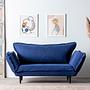 Vino Daybed Sofa Bed 2-seater Navy Blue 2