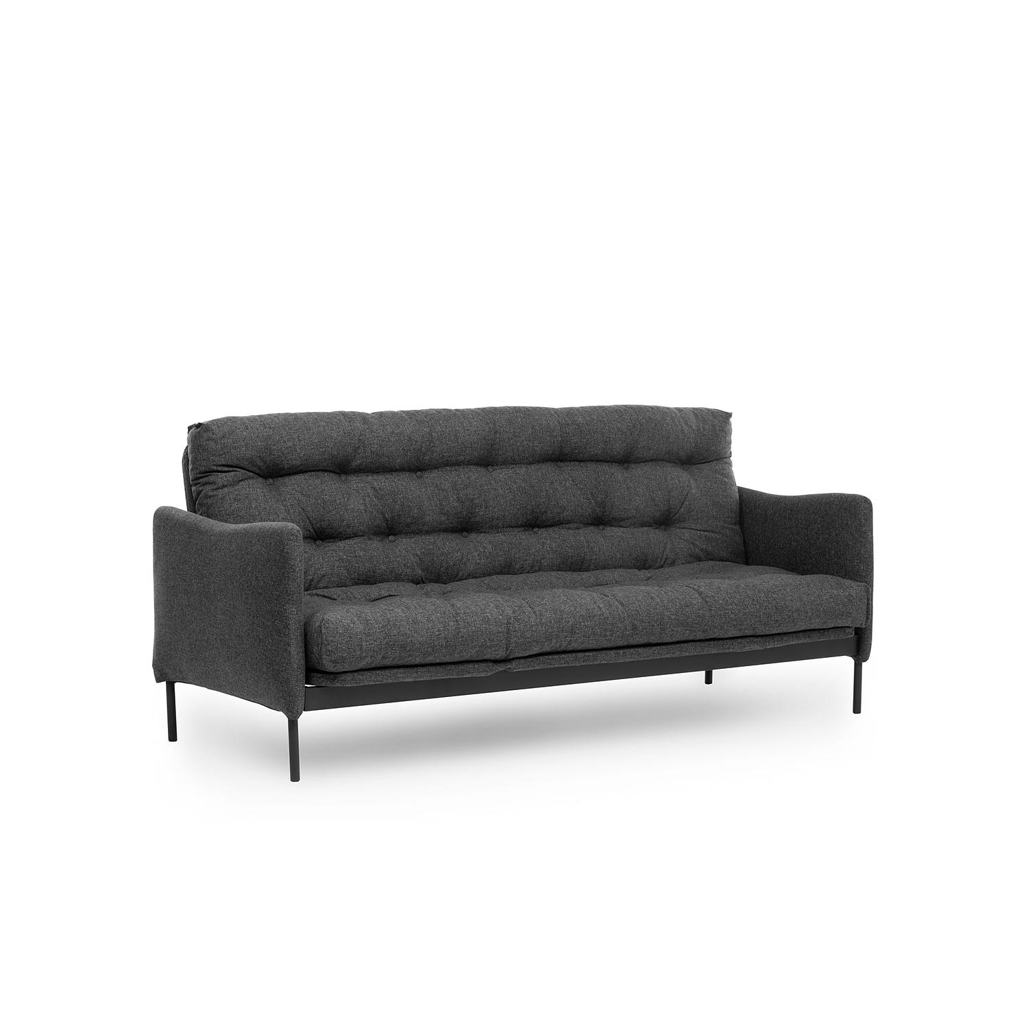 Renge Sofa Bed 3-seater Dark Grey 7