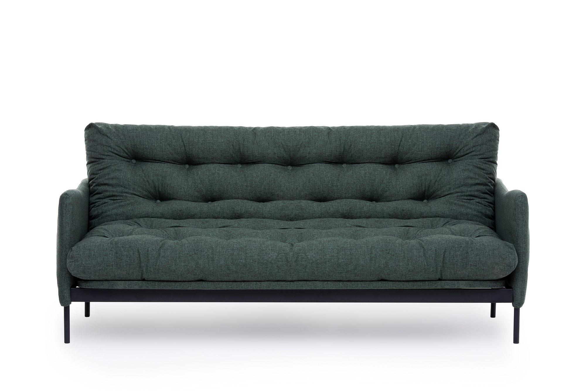 Renge Sleeper Sofa 3-Seater Green 8