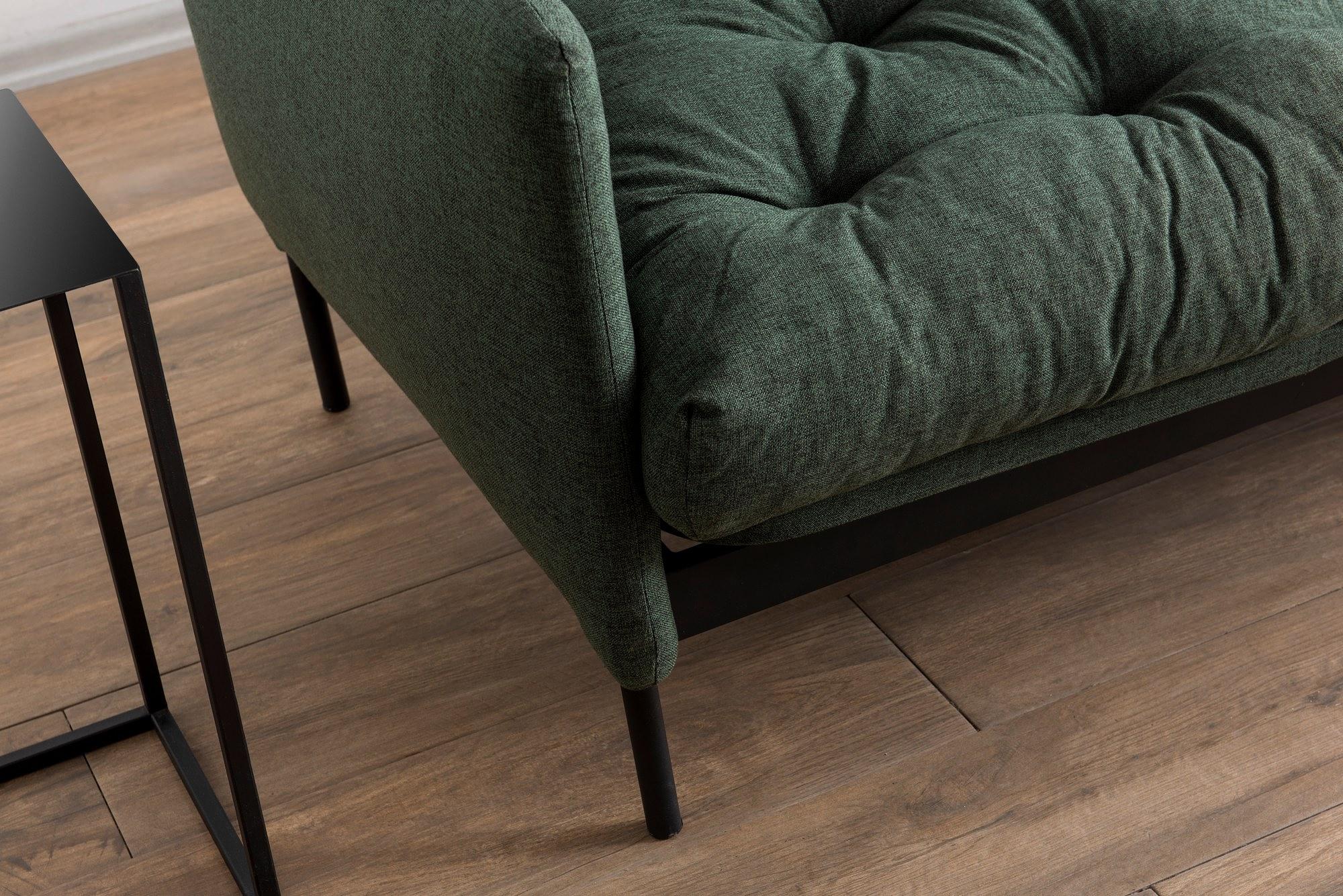 Renge Sleeper Sofa 3-Seater Green 4