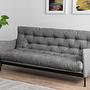 Renge Sofa Bed 3-seater Light Grey 1