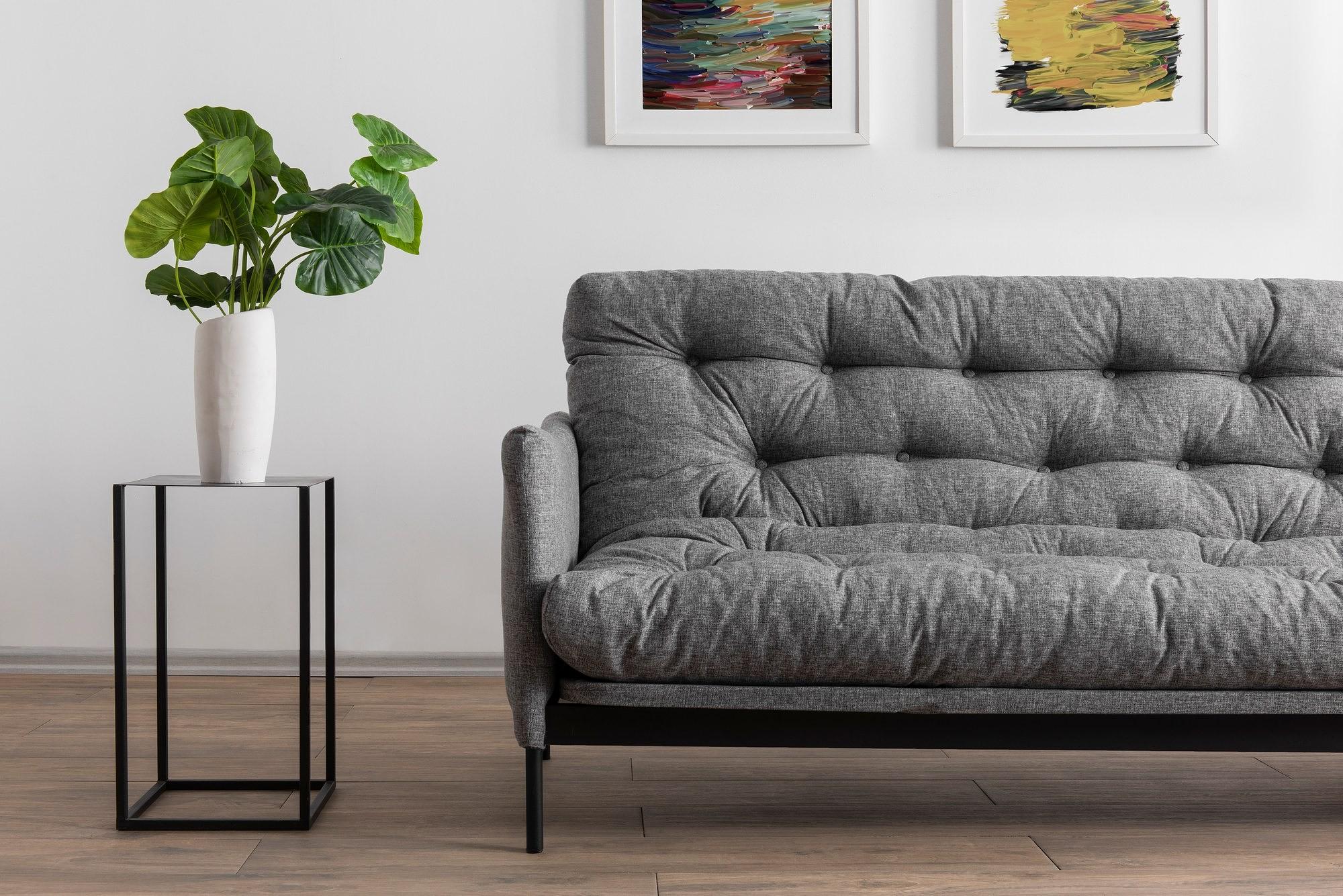 Renge Sofa Bed 3-seater Light Grey 4