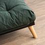 Saki Sofa Bed 3-seater Green 8