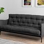 Renge Sofa Bed 3-seater Dark Grey 1