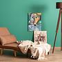 Foldable Sofa Bed 1-Seater Brown 2