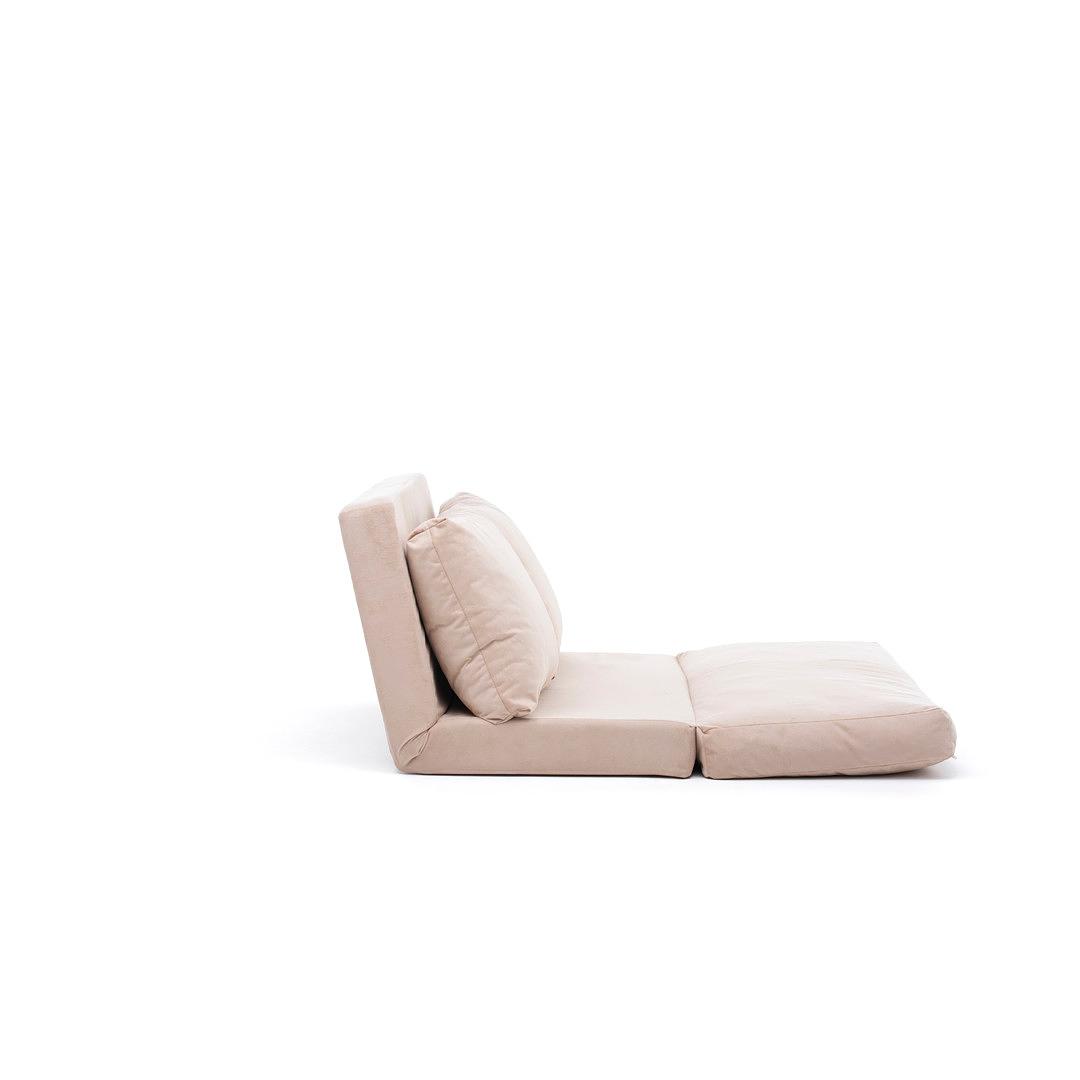 Taida Sofa Bed 2-Seater Cream 4