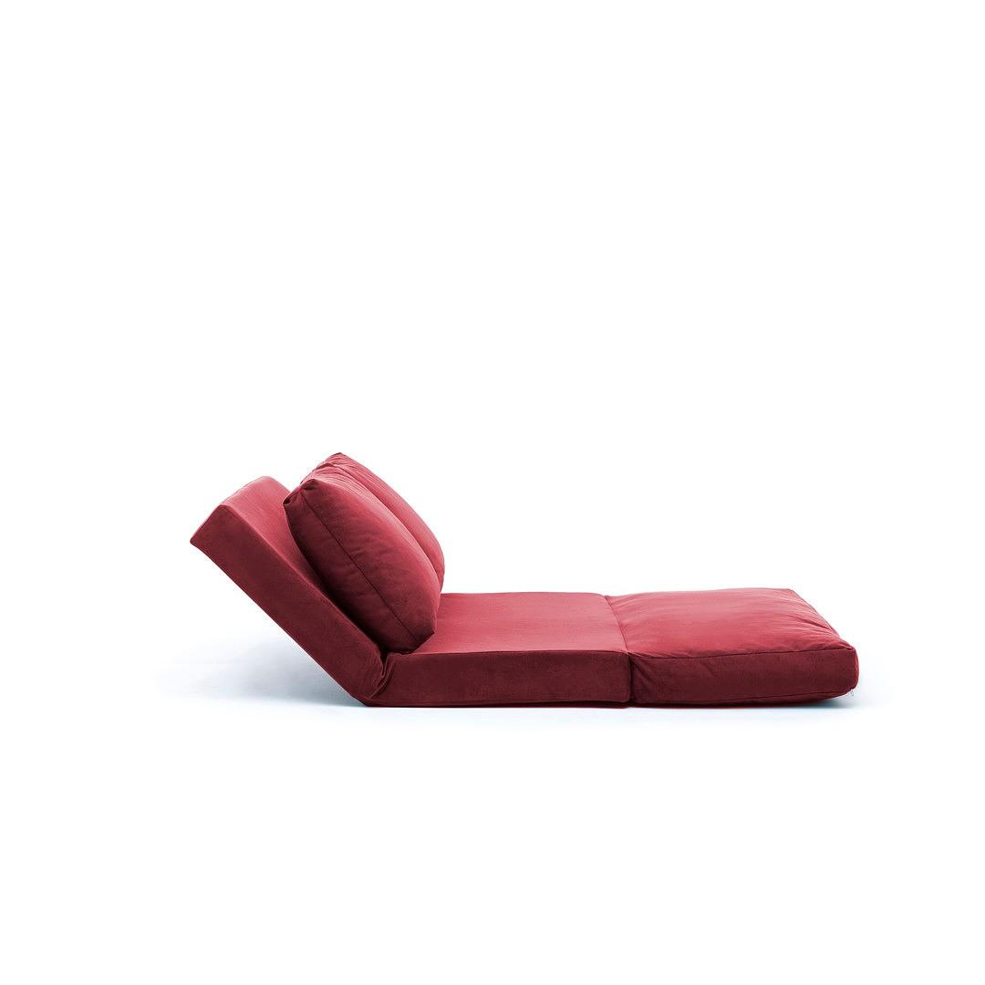 Taida Sofa Bed 2-seater Maroon 8