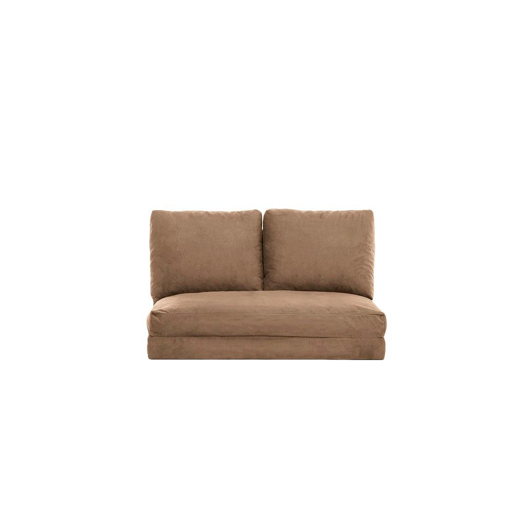 Taida divano letto 2 posti marrone chiaro 3