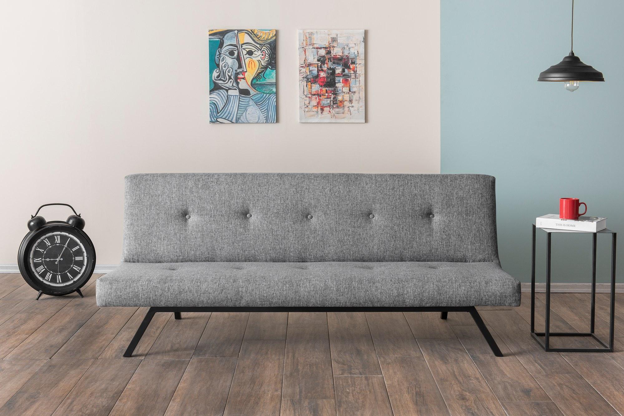 Zola Sofa Bed 3-seater Light Grey 1