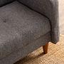 Hiko Sofa bed 3-seater Light grey 2