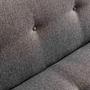 Hiko Sofa bed 3-seater Light grey 3