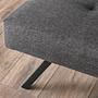 Zola Sofa Bed 3-Seater Dark Grey 2