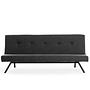 Zola Sofa Bed 3-Seater Dark Grey 4