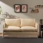 Saga Xl Sleeper Sofa 2-Seater Cream 1