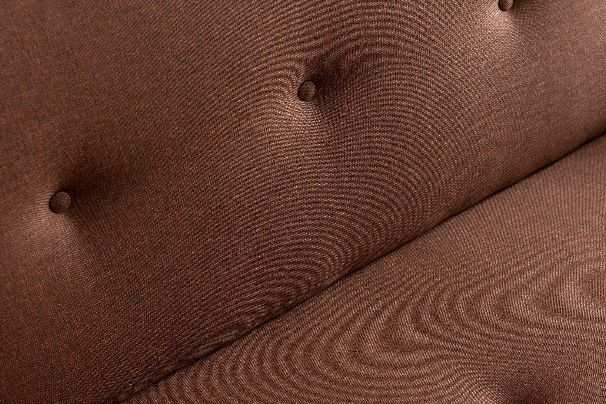 Hiko Sofa bed 3-seater Brown 3