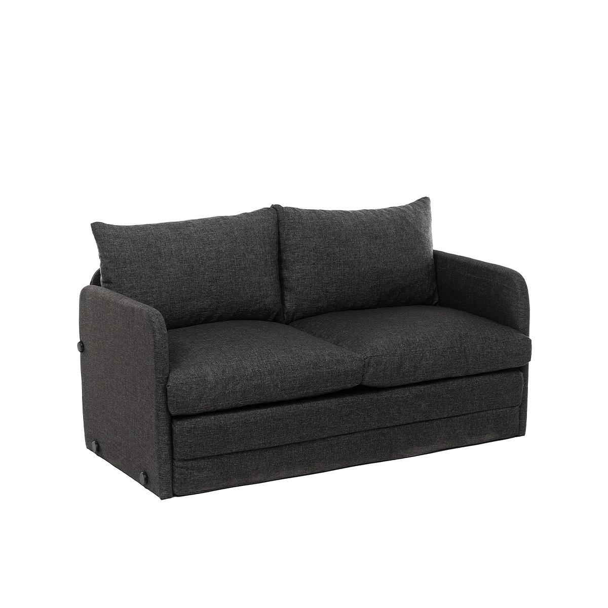Saga Xl Sofa bed 2-seater dark grey 6