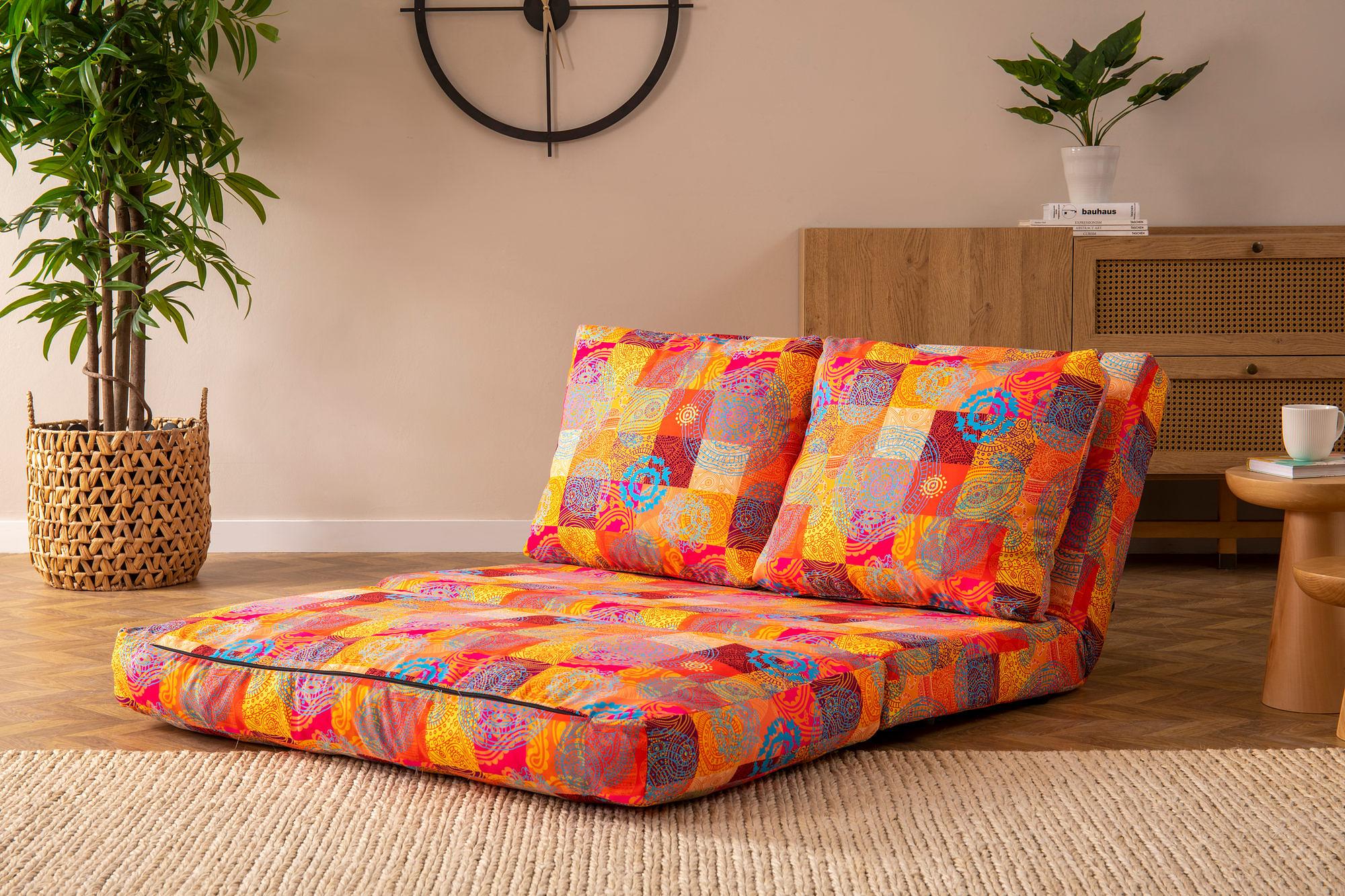 Taida Sofa Bed 2-seater Multicoloured 3