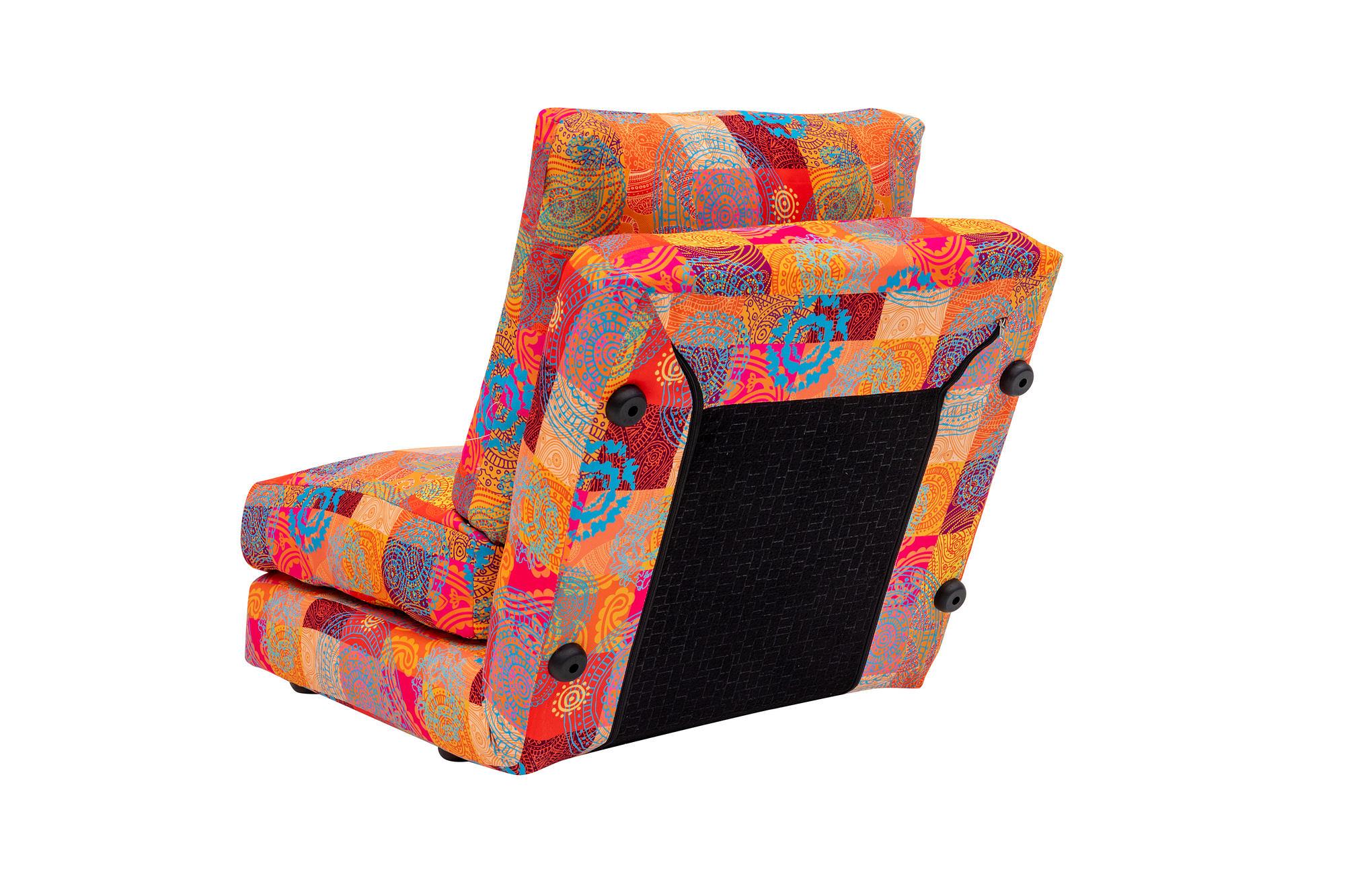 Taida 1 Sofa bed 1-seater Multicolored 7